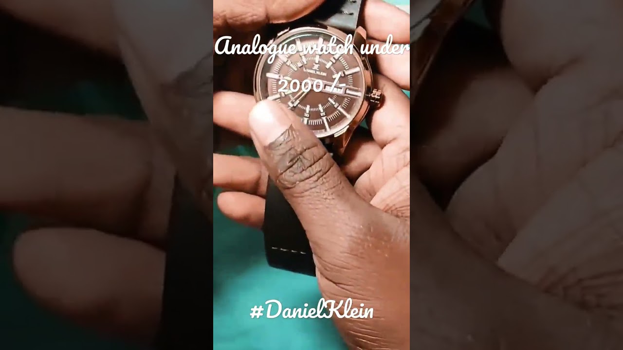 best men's Analogue wrist watch under 2000