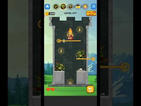 HERO QUEST LEVEL 77 HERO RESCUE UNIQUE PUZZLE LEVEL 77 WALKTHROUGH