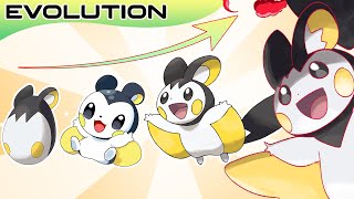 Every Pokémon In-Progress Evolutions & Gigantamax Part 35: No. 572 - 593 | Gen 5 Unova | Max S