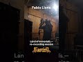 Fabio Lione gravando Land of Immortals #fabiolione #rhapsody #powermetal