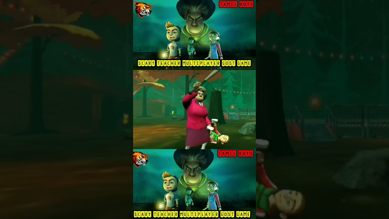 SCARY TEACHER MULTIPLAYER GOST GAME