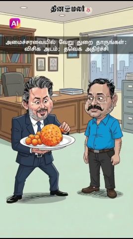 அமைச்சரவையில் வேறு துறை தாருங்கள்: விசிக அடம்; தவெக அதிர்ச்சி