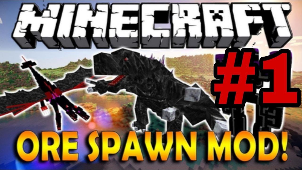 НАЧАЛО ВЫЖИВАНИЕ! ORE SPAWN MOD 1.7.10. Minecraft - YouTube