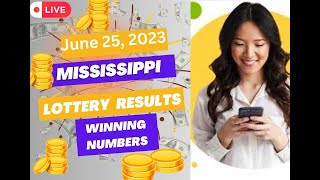 Mississippi Evening Lottery Results For June 25 2023 - Cash 3