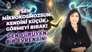 Sen Mikrokozmossun, Kendini Küçük Görmeyi Bırak. Sen Yürüyen Bir Evrensin