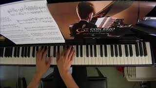 Con Brio Exam (CBE) Grade 5 Mozart The London Sketchbook No.25 K.15z Gigue in C Minor Performance
