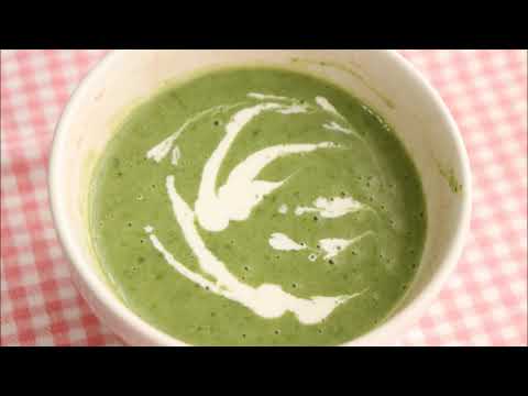 Vidéo: Comment Faire Une Soupe D'épinards à La Crème