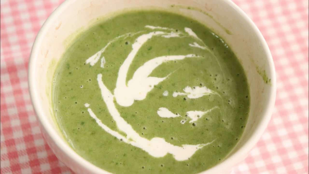 Soupe d'épinard si délicieux YouTube
