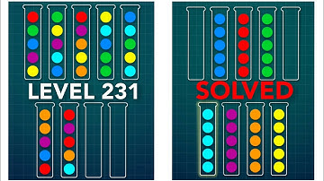 Ball Sort Puzzle Level 231 - Complete