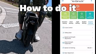 How to Make a Kingsong F22 Pro (and other Kingsong wheels) use MPH on their display! screenshot 2