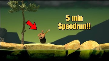 getting over it speedrun in just 5 min