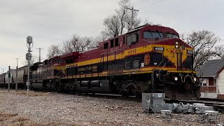 KCS Empty Grain Train, Lincoln Ne.