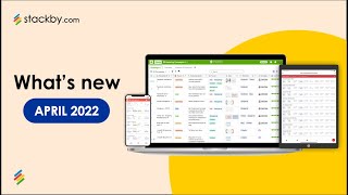What's new in April 2022 | Stackby Updates