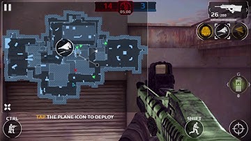 Modern Combat 5 Gameplay: Being pro with lagg, LOL! And then, The server disconnected!!