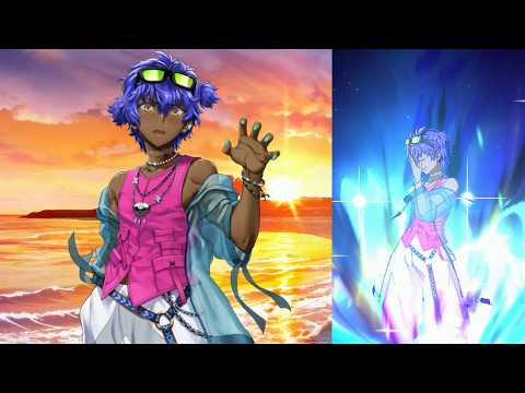 FGO】耀星のハサン〔ビビッド・サマー〕 霊衣開放＆バトルボイス＆宝具