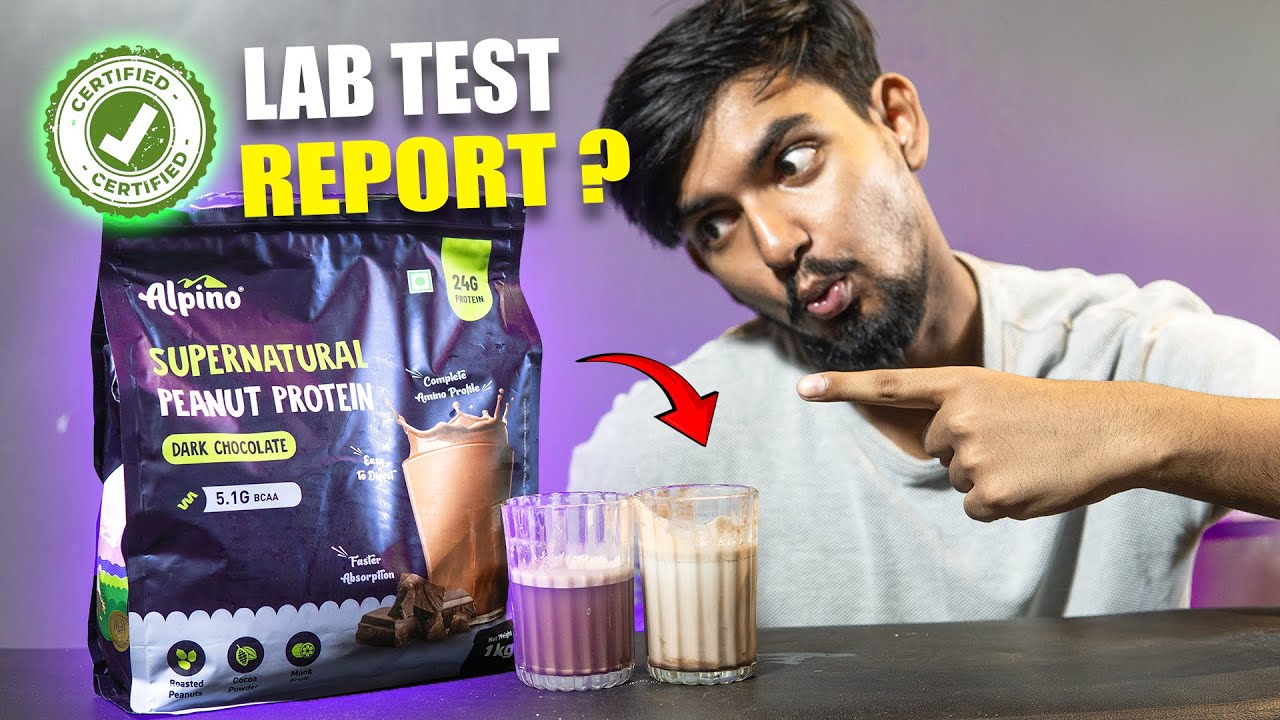 Alpino Supernatural Peanut Protein Powder Review with Lab Test Report