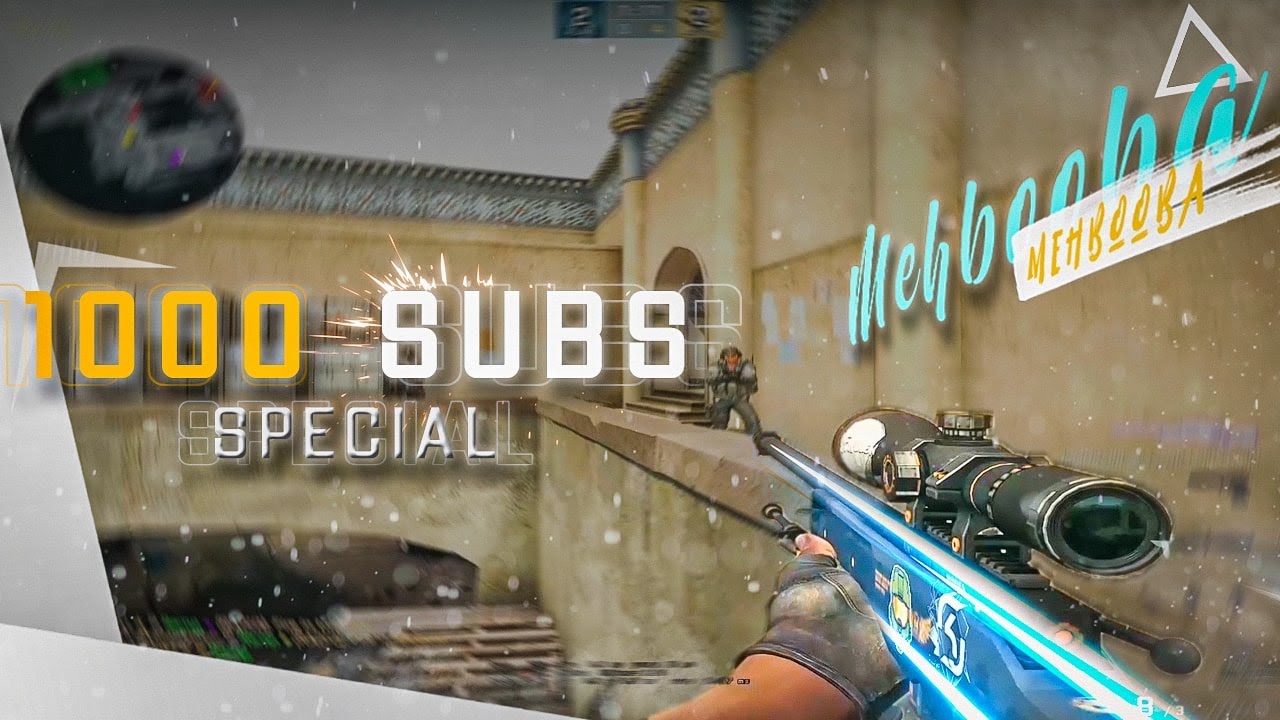 Mehbooba X CSGO | 1K Special Montage |
