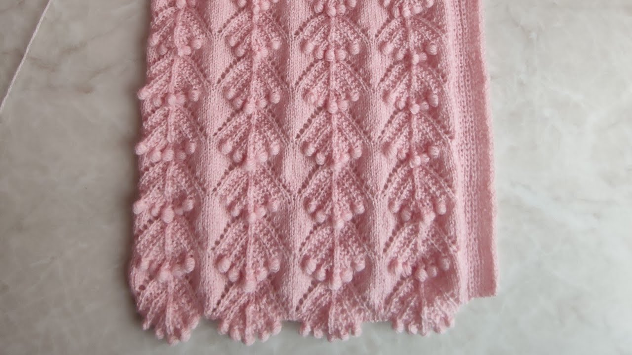 FISTIKLI SÜPÜRGE YELEK MODELİ_ÜZÜM SALKIMI YELEK MODELİNİN YAPILIŞI