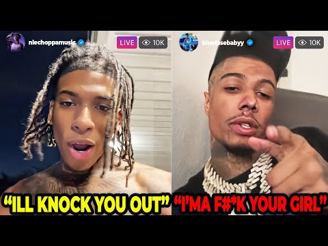 NLE Choppa Pulls Up On Blueface For Dissing His Baby Momma