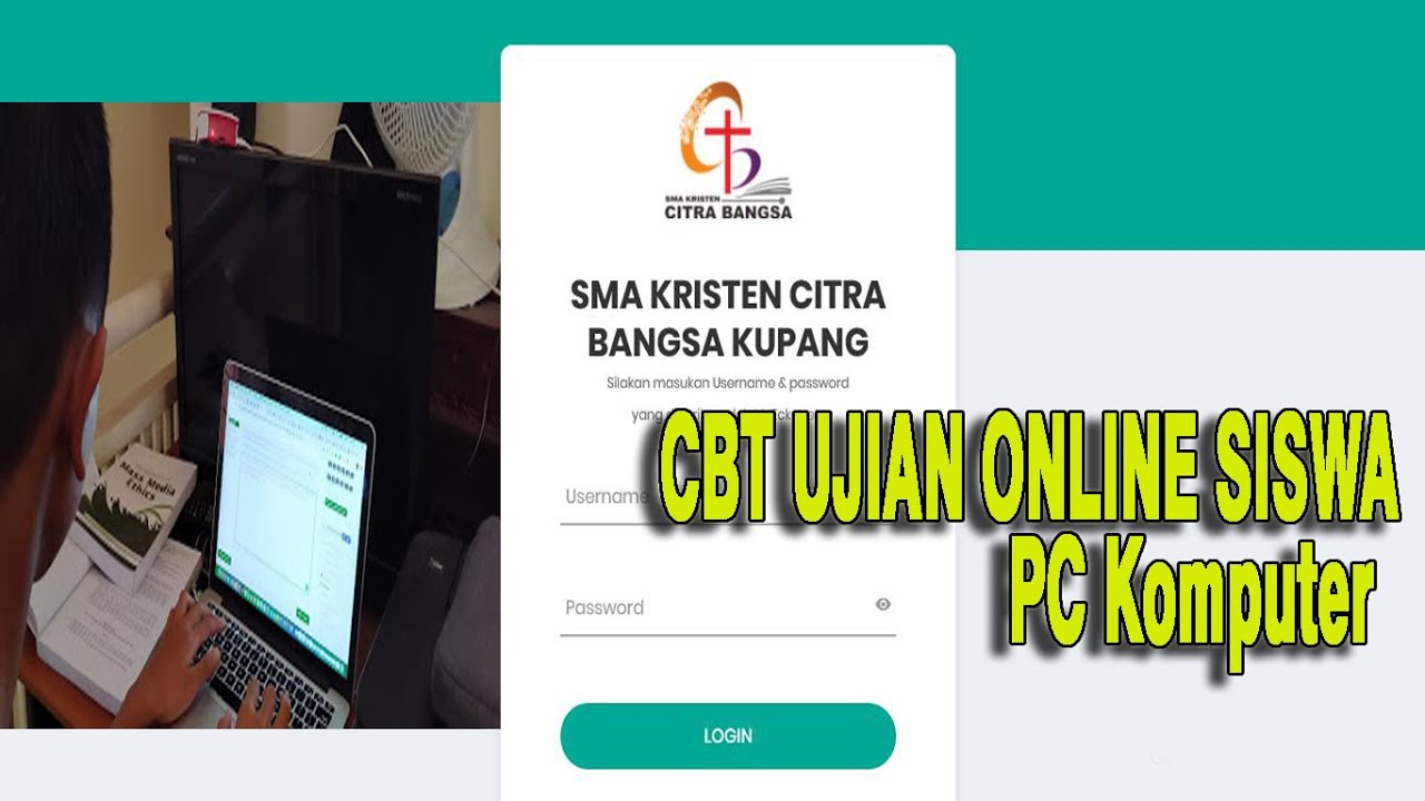 Ujian Online Siswa CBT menggunakan PC Komputer - YouTube