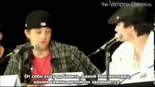 Vampire Diaries Panel - DragonCon 2012 - part 3_3 (русские субтитры)
