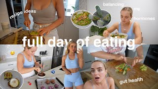 full day of eating | balancing my hormones &amp; gut health | recipe ideas | conagh kathleen