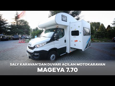 DUVARI AÇILABİLEN MOTOKARAVAN: SALY MAGEYA 7.70