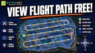 View Drone Flight Path Free! | Surveyaan Map Viewer Tool