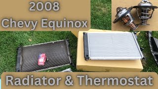 2005-2009 Chevy Equinox Radiator and Thermostat Replacement