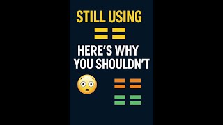 Strict vs Loose Equality in JavaScript What’s the Difference Between == and ===? (Finally Explained)