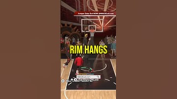NBA 2K25 Dunking Tips: How to Rim Hang Dunk 2K25 Controls Guide #nba2k25 #2k25