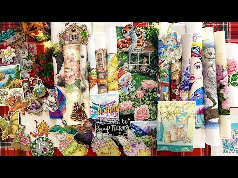 Вышивальные итоги 2024 года. Вышивка крестом