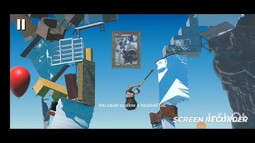 getting over it gameplay part 1 !! #games #gaming #rage #hard #climbing #gettingoverit