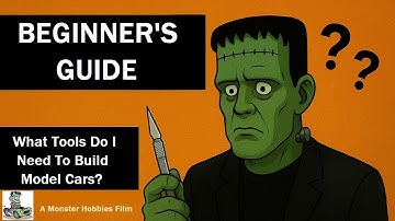 What Basic Tools Do I Need To Build A Model Car? | A Beginners Guide To Model Cars - Video 2
