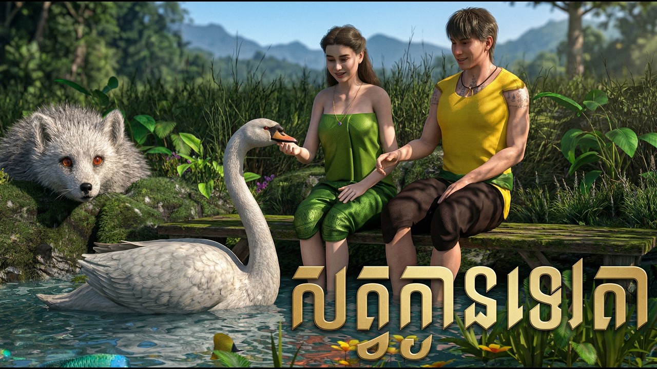 រឿងពងក្ងានមាស | The Goose That Laid The Golden Egg | Short Stories