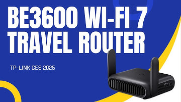 TP-Link BE3600: The Ultimate Wi-Fi 7 Travel Router