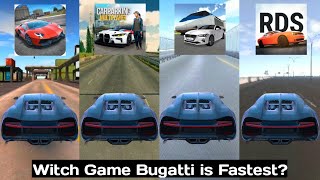 Bugatti Chiron Top Speed in Car, Ultimate Car, Real Driving School, Parking Multiplayer, 3D Driving
