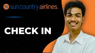 How to Check in at Sun Country Airlines