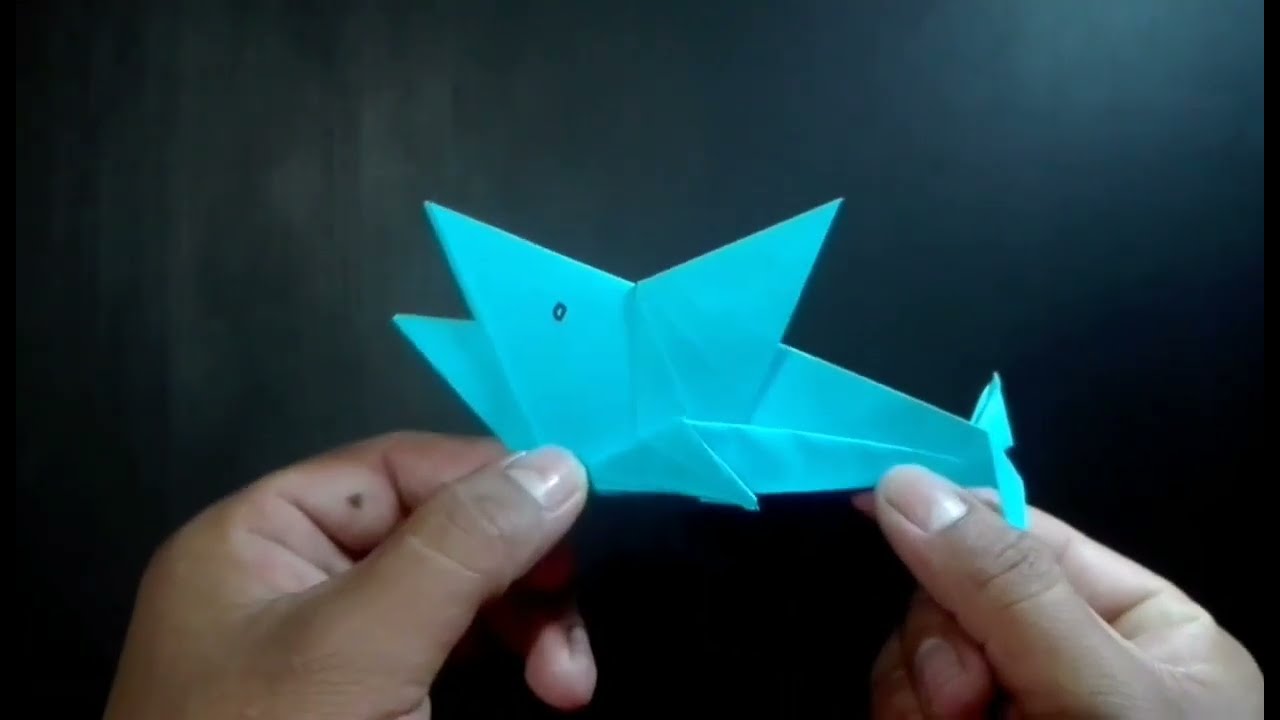 como hacer un tiburón de origami paso a paso origami shark YouTube