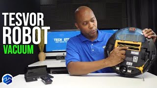 Tesvor X500 Robot Vacuum Setup And Demo