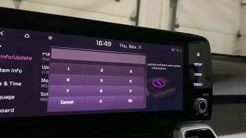 2021 Kia Sorento UVO Gen5 Engineering Mode