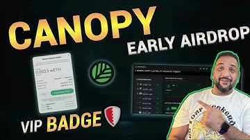 Canopy Mining Airdrop | New Free Crypto Mining App | Earn CANOPY Tokens Daily