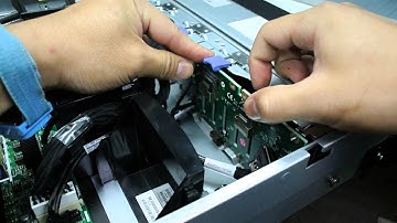 IBM System x3550 M4 Remove Backplane