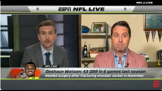 ESPN NFL LIVE | Cleveland Browns Will FAIL Because of Deshaun Watson, He Is TERRIBLE | NFL