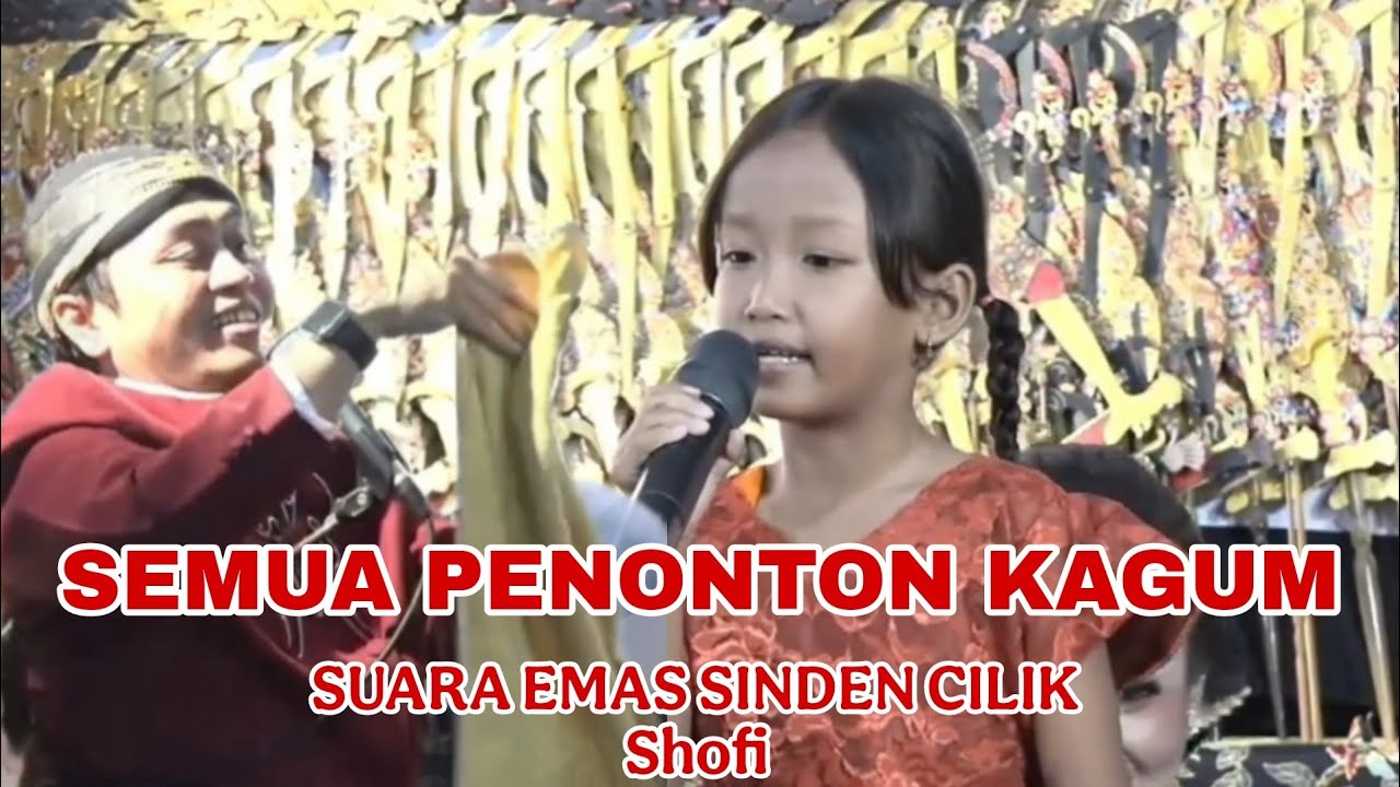 Bikin Kagum Semua Penonton - Ki Cahyo Nemu Sindhen Cilik Suara Emas dan Lucu
