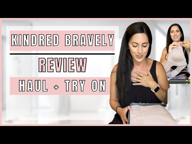 Kindred Bravely Review & Haul: Interchangeable Maternity and