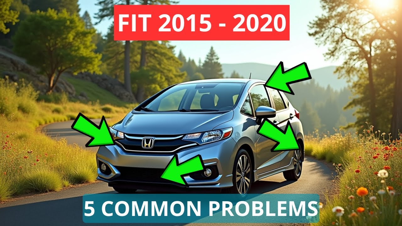 5 Most Common Problems of the Honda Fit 2015 - 2020