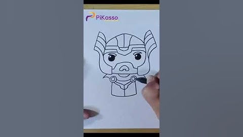 How to Draw Thor Easy in Less Than One Minutes