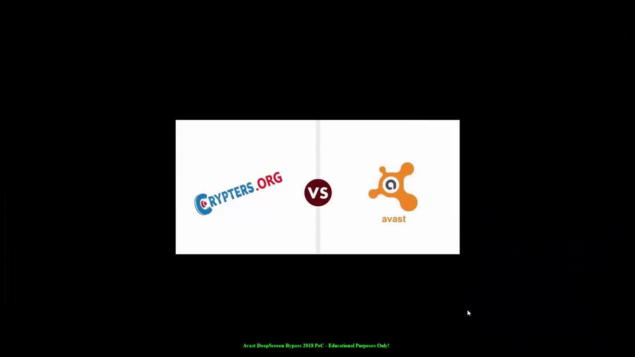 Private Crypter] Bypass Avast CyberCapture 2018 YouTube