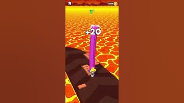 Shortcut run | The lava checkpoint is very fun. #level 521 - TOPZA GAMING